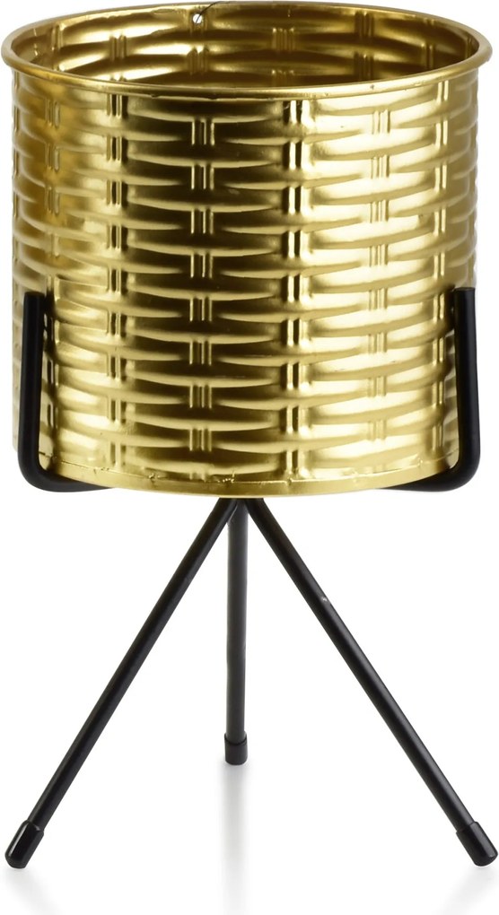 Kvetináč SWEN L III zlatý