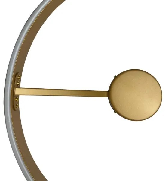 LED Stmievateľný prisadený luster LED/72W/230V 3000-6500K zlatá + diaľkové ovládanie