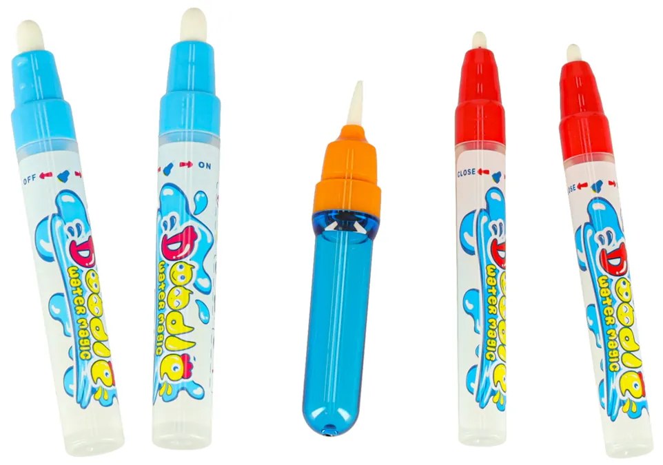 KIK Podložka na maľovanie vodou pre deti 3+ – vesmírna súprava 120×90 cm, bez neporiadku