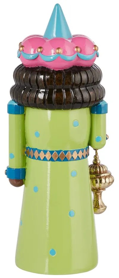 X-MAS Soška kráľa Baltazara 20 cm - zelená