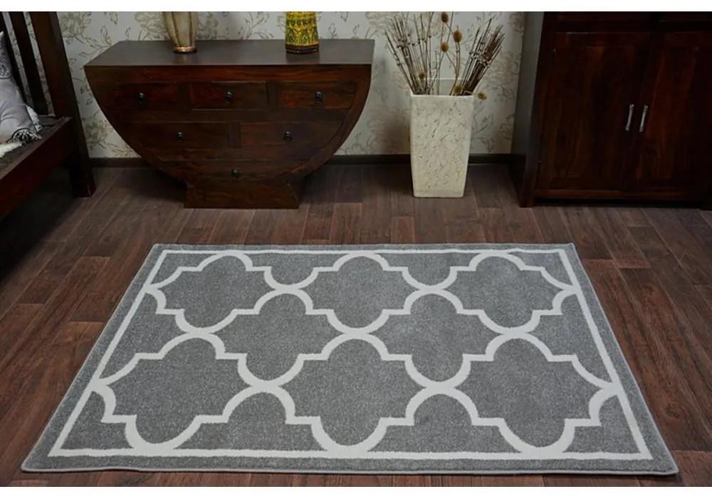 Kusový koberec Trelis šedý 240x330cm