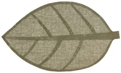 Excellent Houseware Prestieranie v tvare listu, 50x33 cm Farba: Béžová