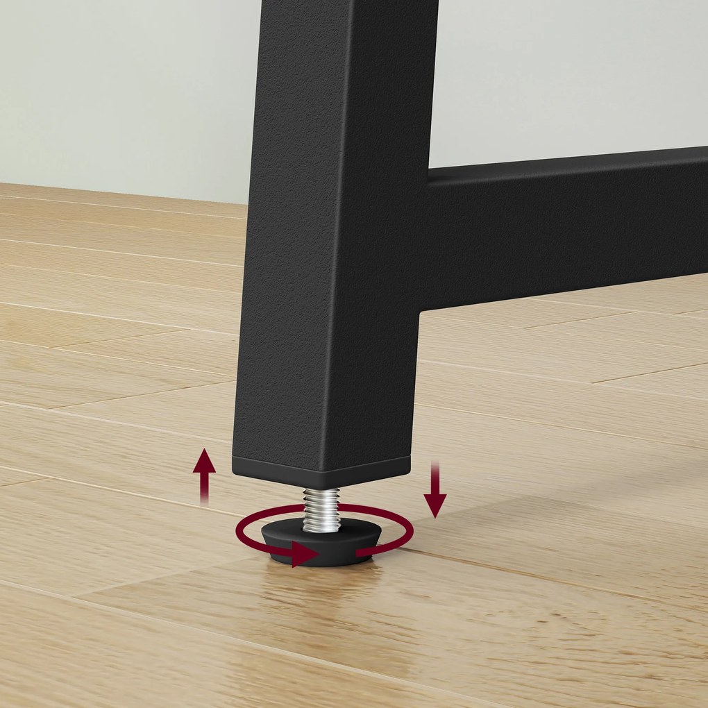 Skladací písací stôl ZARIMO 80x40 cm, dub artisan