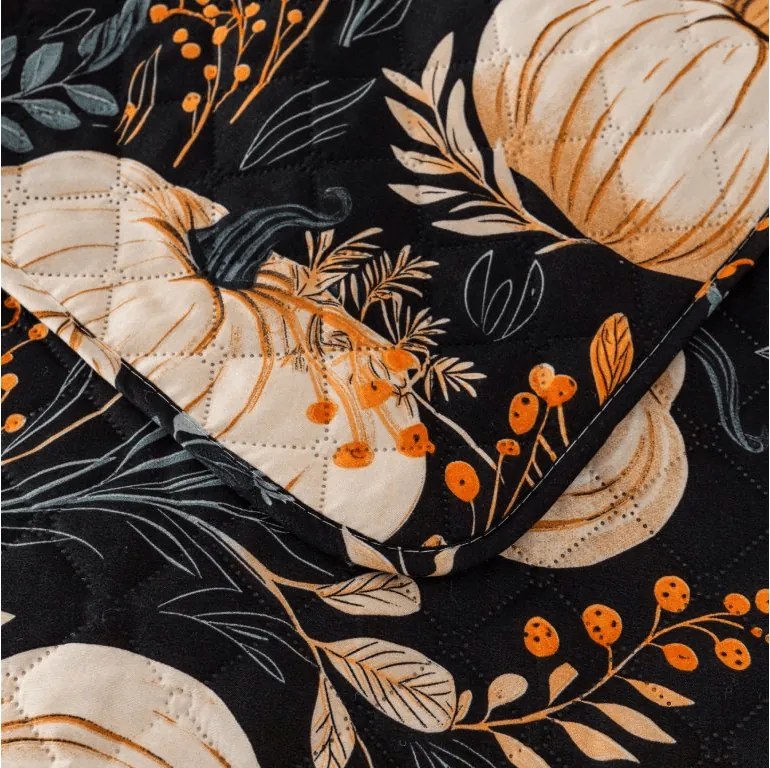 Prehoz na posteľ MAGIC PUMPKIN, farebný Rozmer: 170 x 210 cm