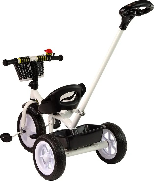 LEAN Trike Trojkolka PRO100 čierna s košíkom kolesá EVA