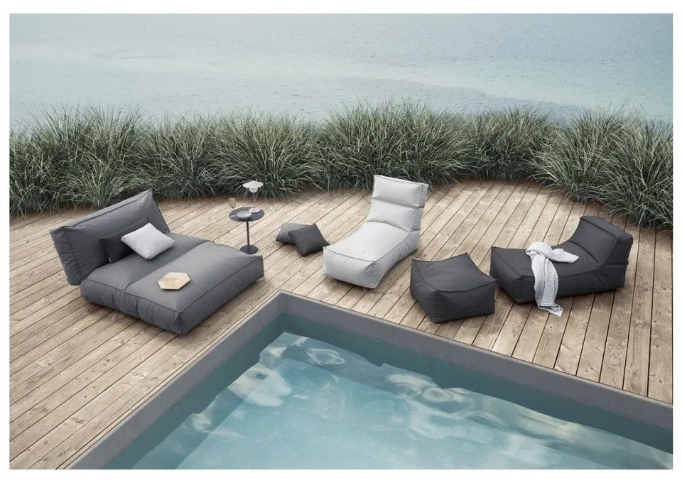 Svetlosivé záhradné ležadlo Blomus Cloud