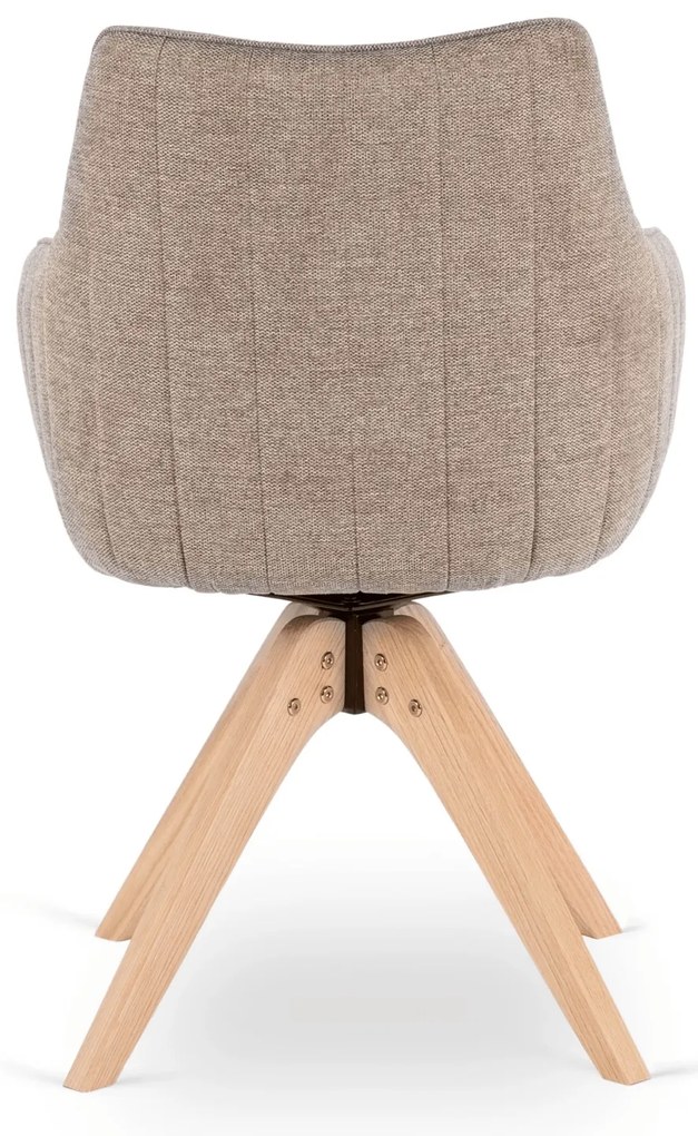 PROXIMA.store - Otočná jedálenská stolička LEMON FARBA: béžová