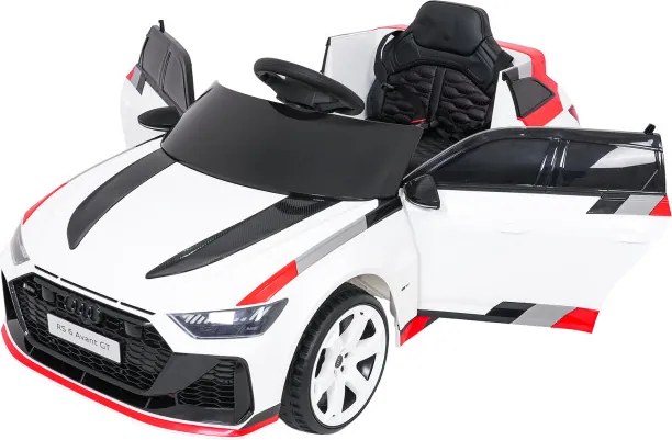 Elektrické autíčko Audi RS6 Avant GT biele