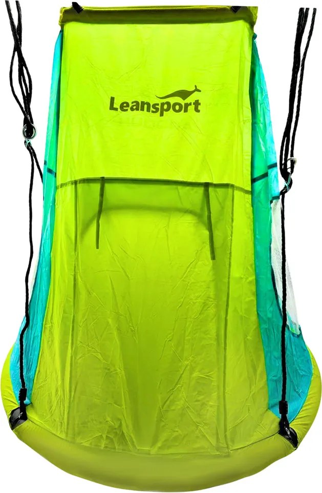 LEAN Sport Hojdací stan Čapie hniezdo zelený 110-120 cm