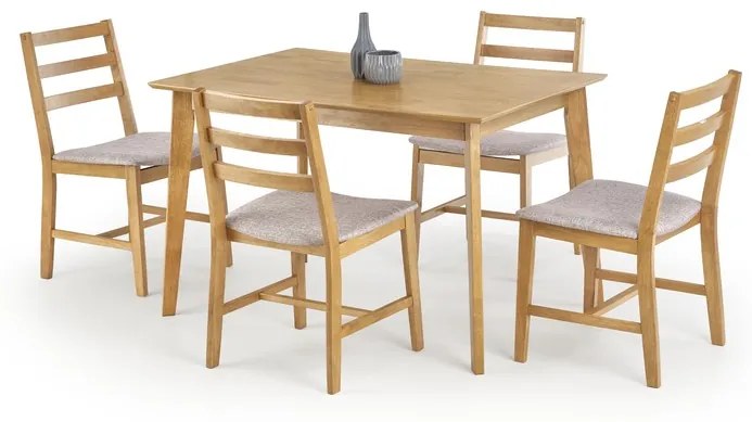 Lacný jedálenský set H8004 (stôl + 4x stoličky)