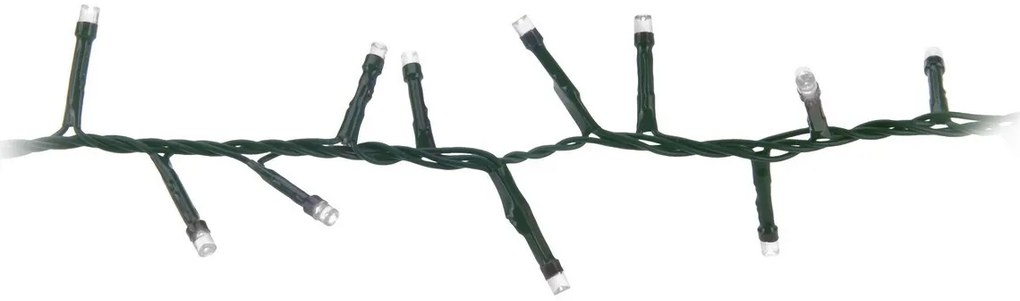 Svetelná vianočná reťaz Twinkle biela, 700 LED, 14 m