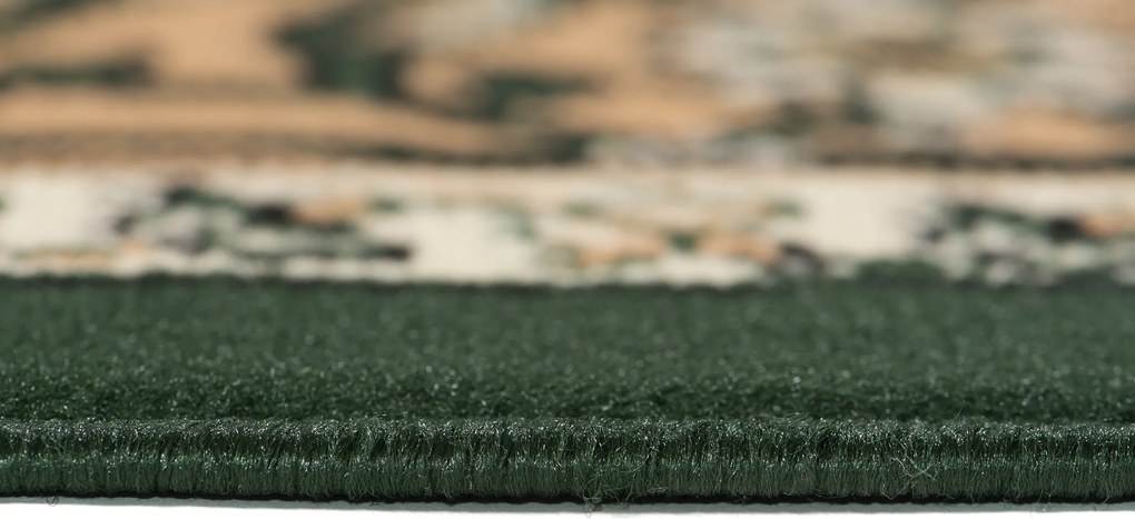TA Koberec Q011A Z_GREEN EUFRAT BLX Zelený Obdĺžnikový Rozmer: 70X140 cm