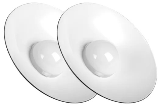 Stmievateľný solárny LED luster na lanku 2xLED/1,8W/3,7V IP44 6500K 2400 mAh + diaľkový ovládač