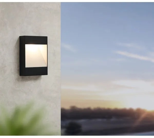 Eglo 98095 - LED Vonkajšie nástenné svietidlo MANFRIA LED/10W/230V IP44