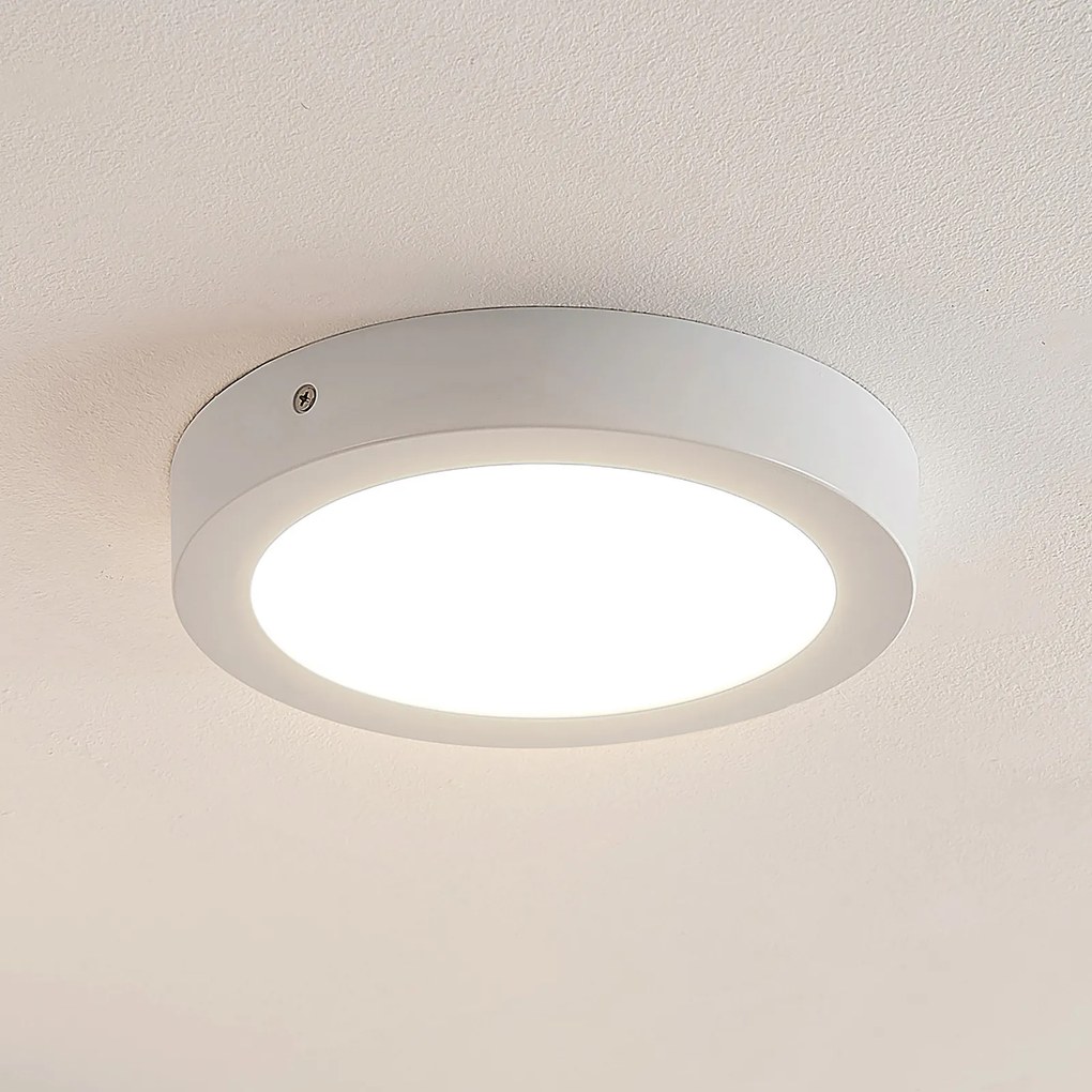 ELC Merina LED stropná lampa biela, 21,5cm
