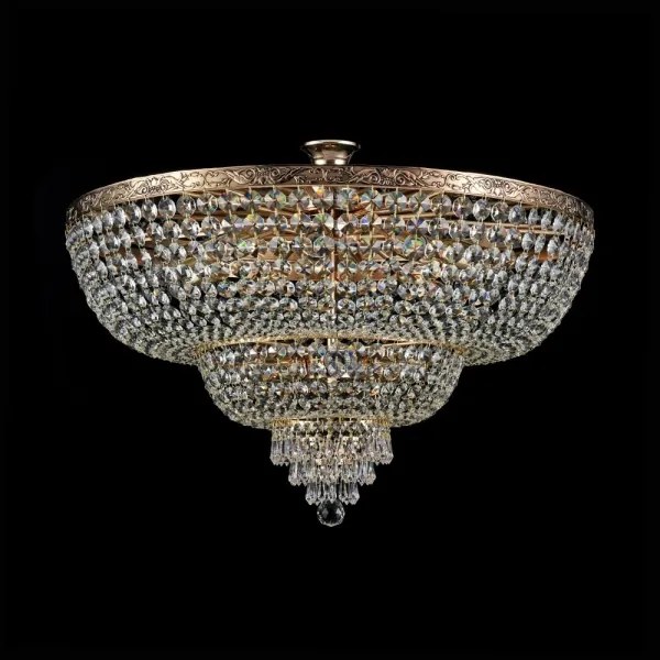 Maytoni DIA891-CL-14-G - Prisadený luster PALACE 14xE27/60W/230V