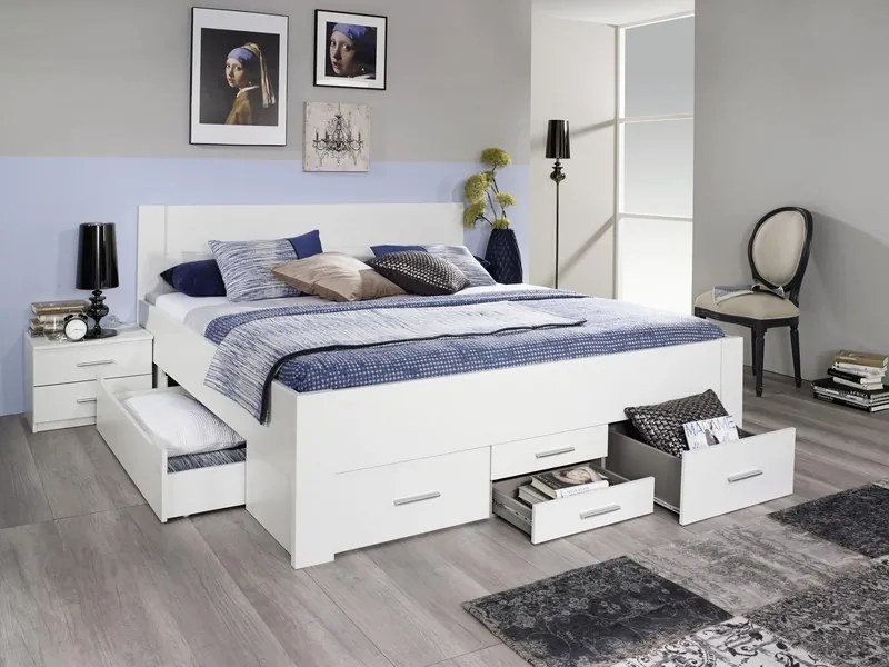 Posteľ Isotta 160x200 cm,biela