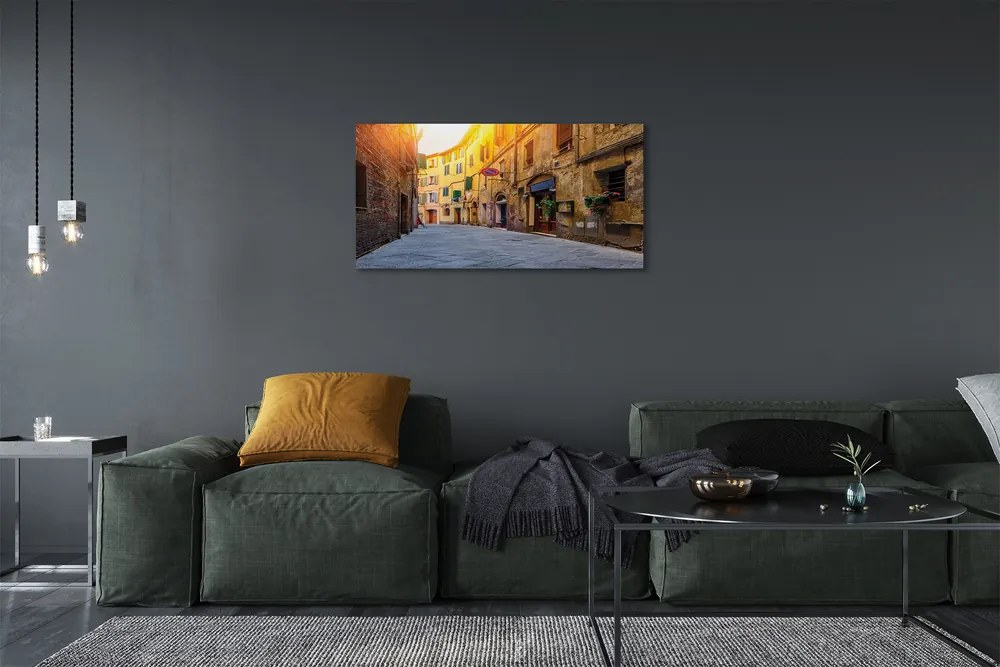 Obraz na plátne Italy Street budovy 120x60 cm