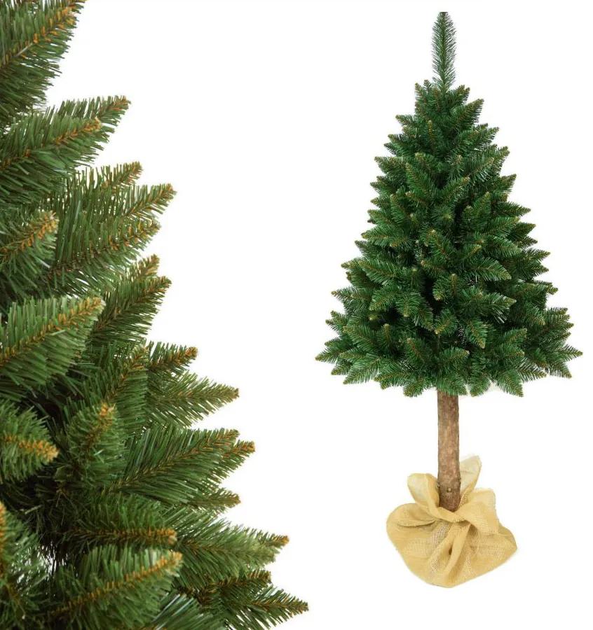 Vianočný stromček na pni Christee 6 180 cm - zelená