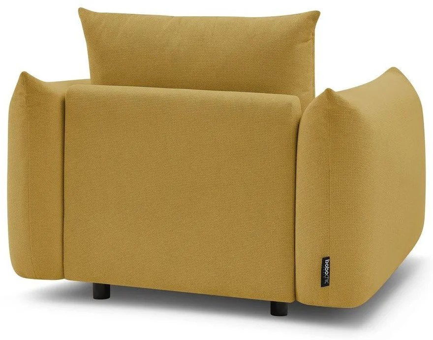 Žlté kreslo Ernest – Bobochic Paris