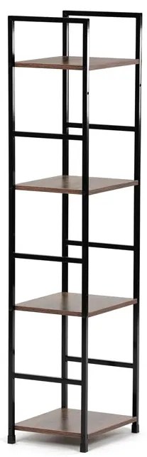 BONTEC Regál, mdf, hnedá, GD-214 OAK Farba: Hnedá