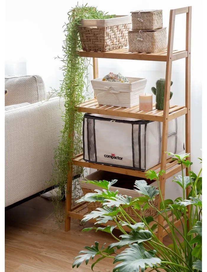 Vákuový/vystužený látkový úložný box na oblečenie 42x25x25 cm Life – Compactor