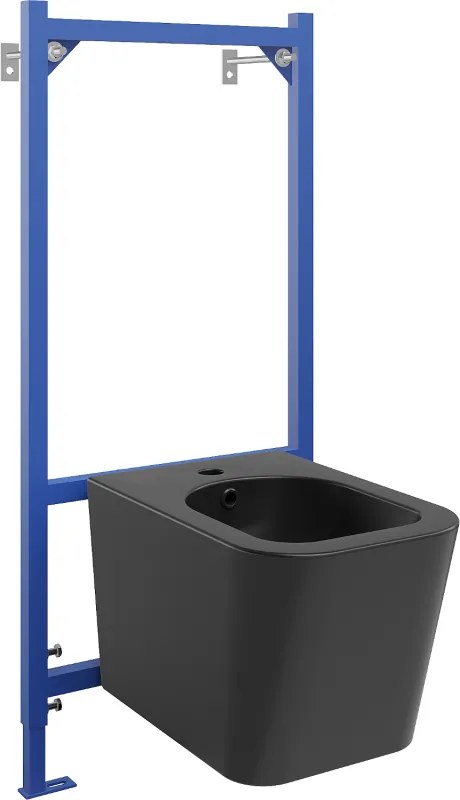 Mexen podomietkový bidetový systém Felix B s bidetom Teo, čierna matná - 69935855185