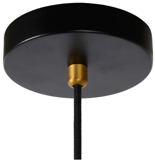 Lucide 03322/01/30 - Luster na lanku SELIN 1xGU10/35W/230V čierna