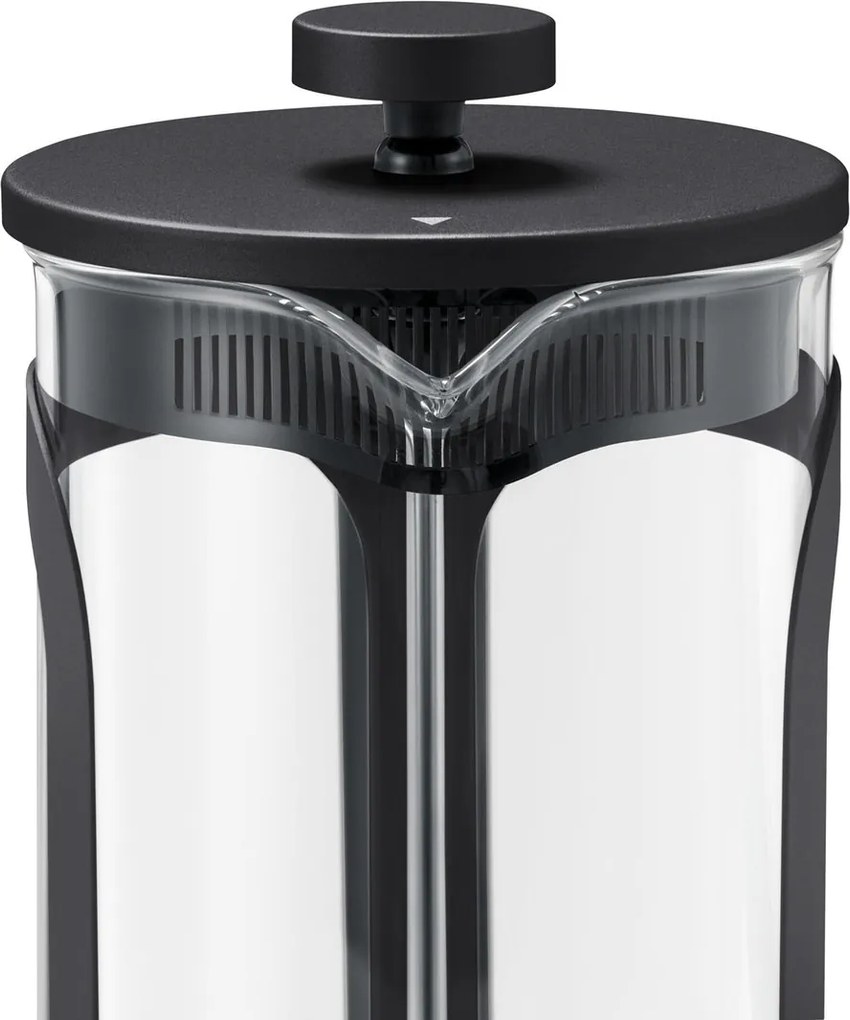 Kanvica french press 800 ml, 6 šálok, čierna