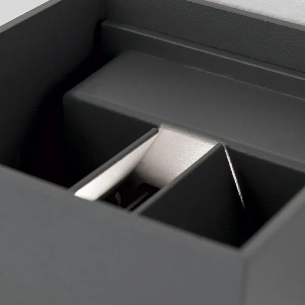 Orion AL 11-1314 - LED vonkajšie nástenné svietidlo s čidlom CUBE-S LED/13W/230V