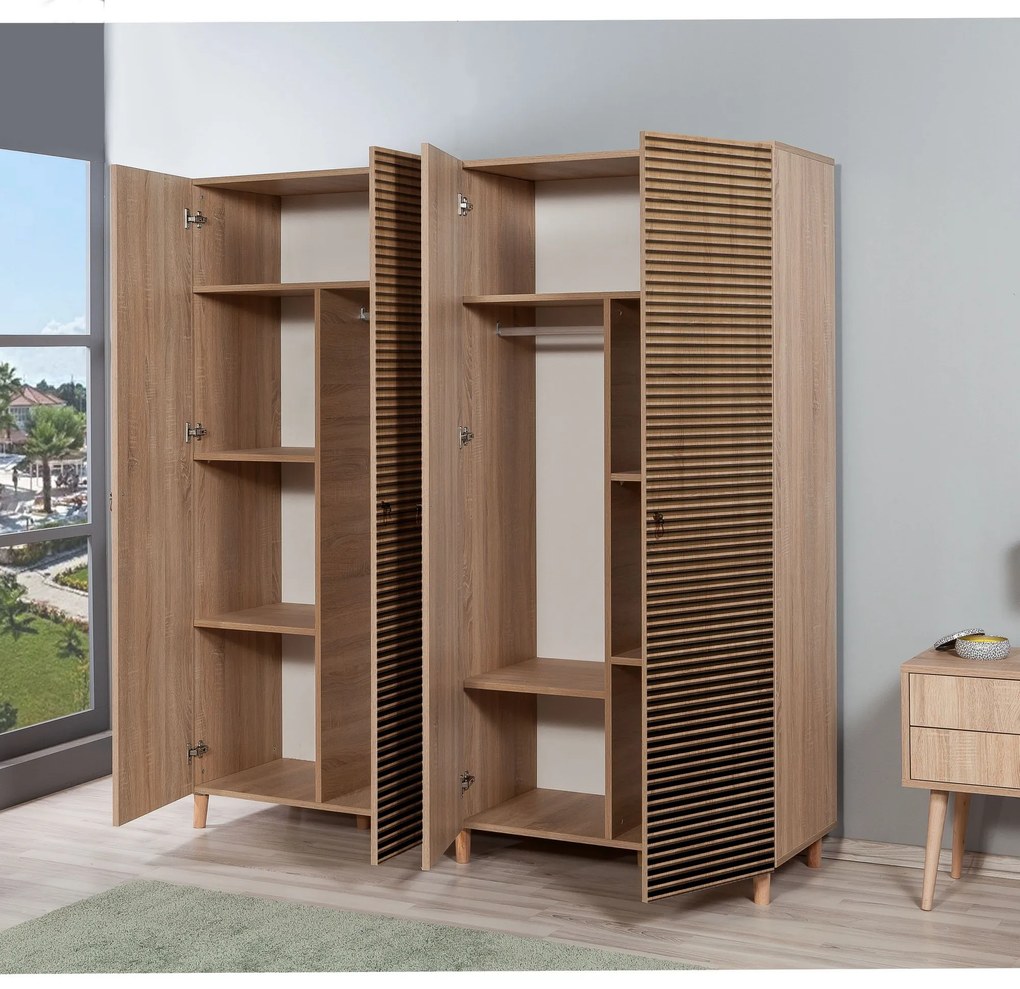 Šatní skříň Imaj 180 cm dub sonoma