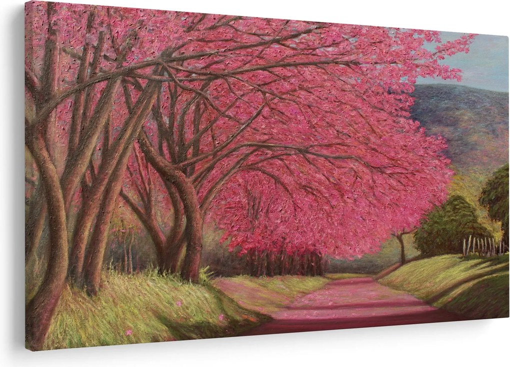 Obraz rozkvitnutých stromov (90x60 cm)