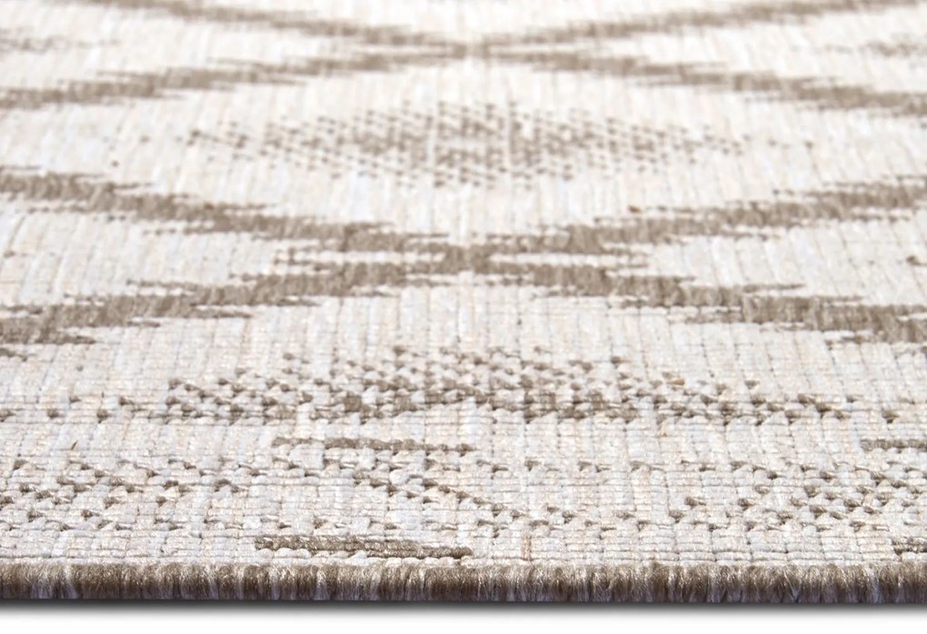 NORTHRUGS - Hanse Home koberce Kusový koberec Twin Supreme 105458 Malibu Linen – na von aj na doma - 80x350 cm