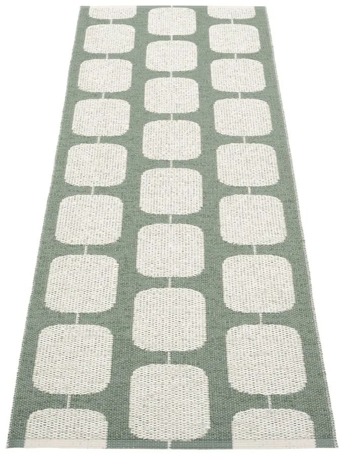 Zeleno-krémový vnútorný a vonkajší behúň 70x200 cm Sten Army – Pappelina