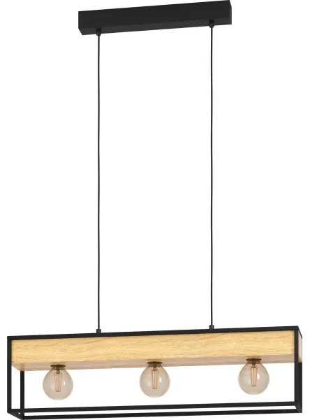 Eglo 900349 - Luster na lanku LIBERTAD 3xE27/40W/230V