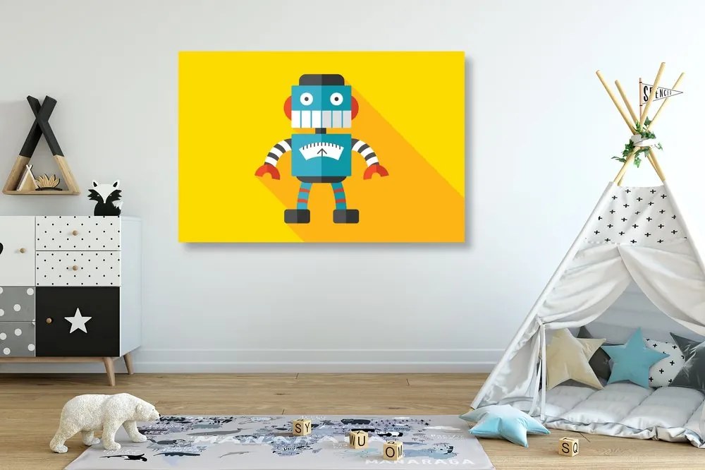Obraz veselý robot