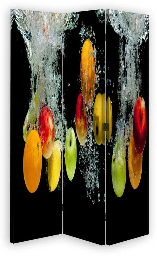 Gario Paraván Jablká vo vode Rozmery: 110 x 170 cm, Prevedenie: Klasický paraván