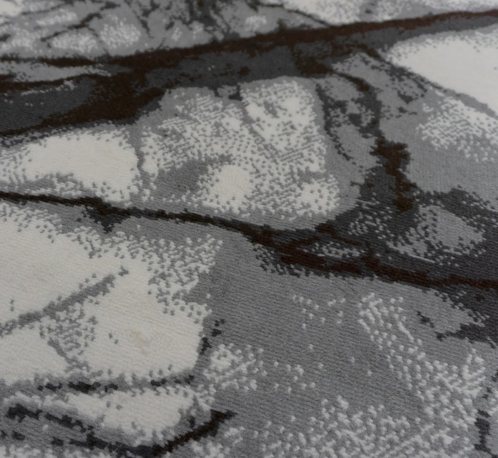 Koberec Lotus 9302 GREY – sivý obdĺžnikový Rozmer: 120x180 cm