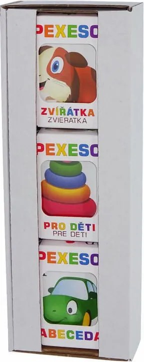 Detské hry PEXESO súprava 3 ks