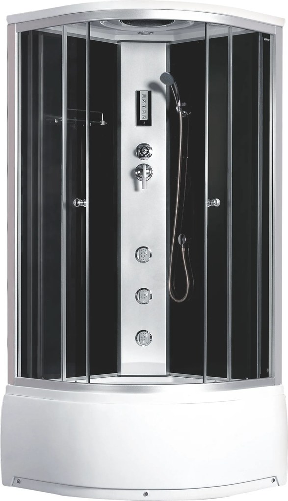 Novoterm Hydromasážny box NV-Pulen 80x80 cm