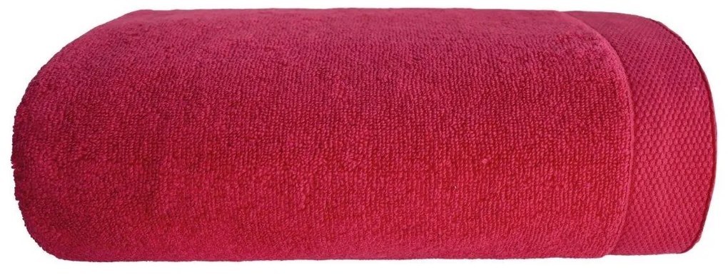 Bavlněný froté ručník MISTY 70x140 cm červený