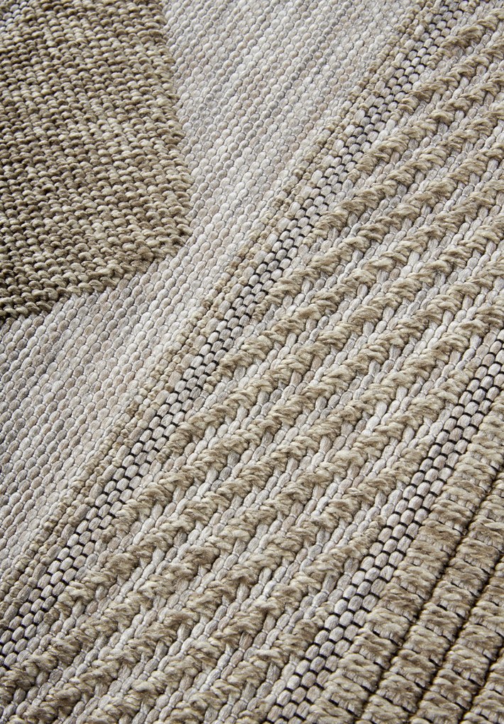 Kusový koberec Villeroy & Boch 106080 Brown – na von aj na doma, 155x230, hnedá, chodba / predsieň, Villeroy & Boch