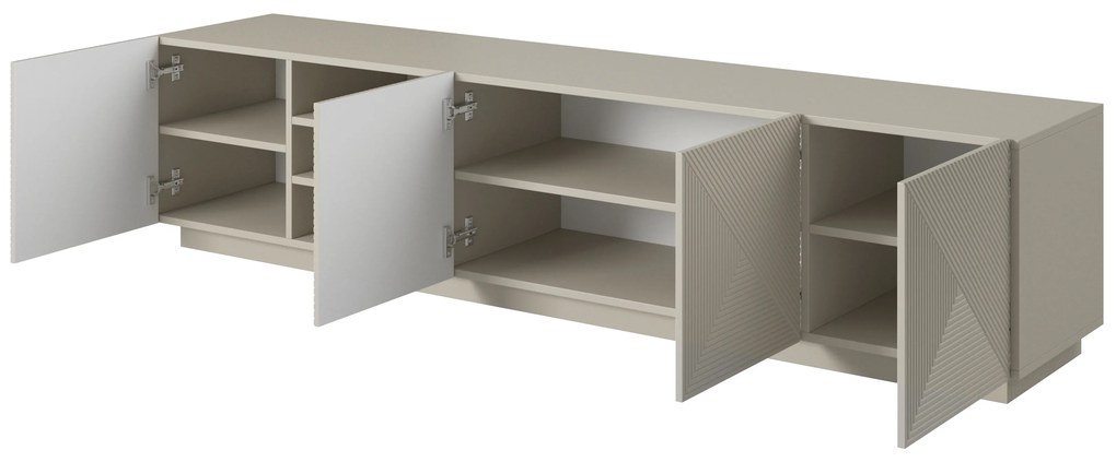 TV skrinka Asha 200 cm - kašmír