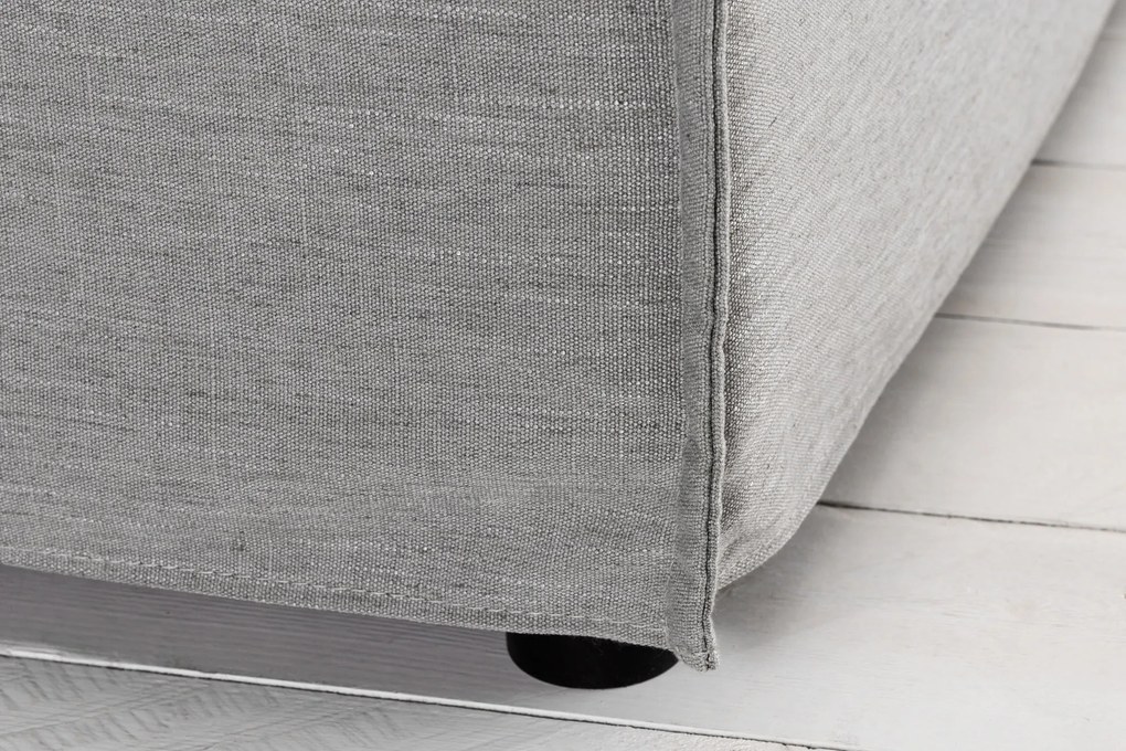 Taburetka Heaven 100cm sivá bielizeň