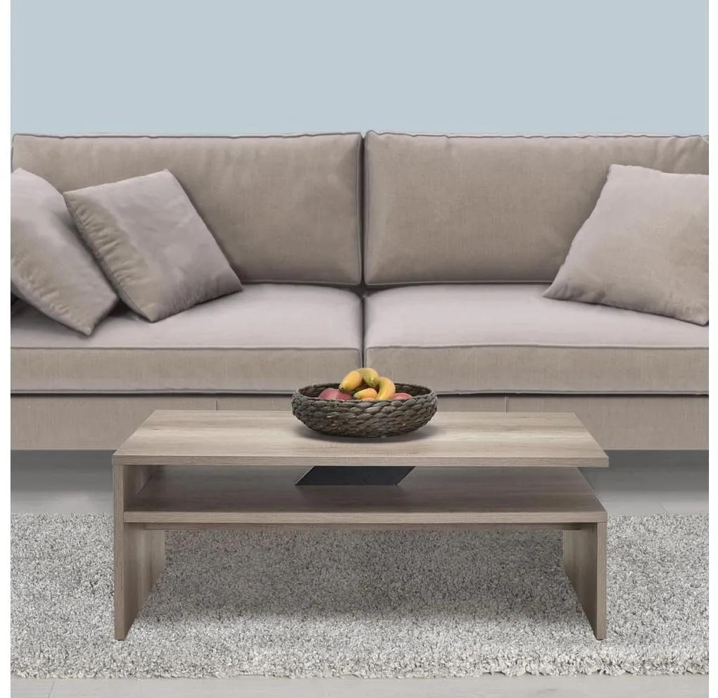 Adore Furniture Konferenčný stolík 42x110 cm hnedá AD0146