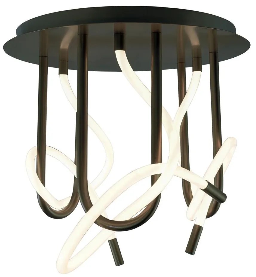 Zuma Line 2023573-BK - LED Prisadený luster BALBO LED/45W/230V 3000/4000/6000K