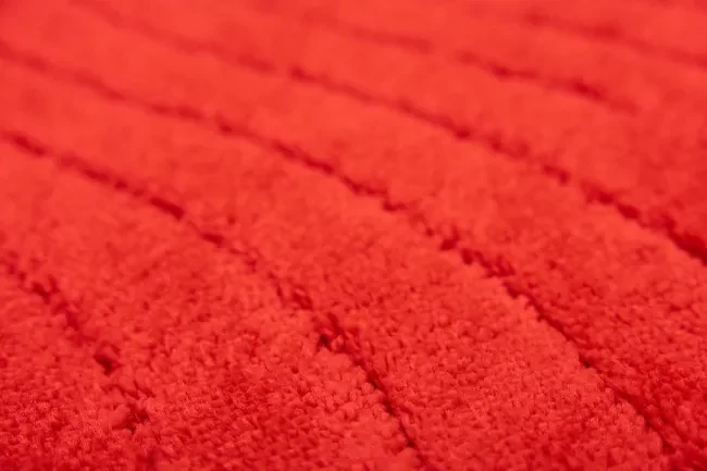 Kúpeľňový koberček Sara Red červený Fale