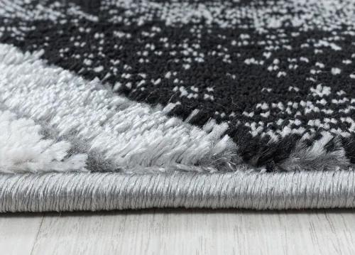 Koberce Breno Kusový koberec NAXOS 3817 Silver, sivá, viacfarebná,80 x 150 cm