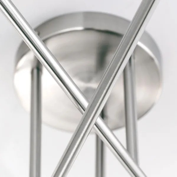 Orion DL 7-786/6 - Prisadený luster SNOWWHITE 6xG9/20W/230V pr. 84 cm matný chróm