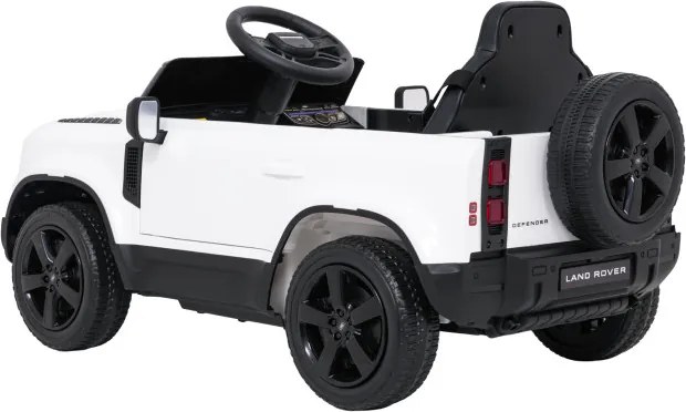 Elektrické autíčko Land Rover Defender biele